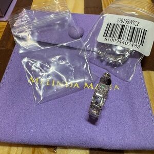 Melinda Maria Silver Earrings